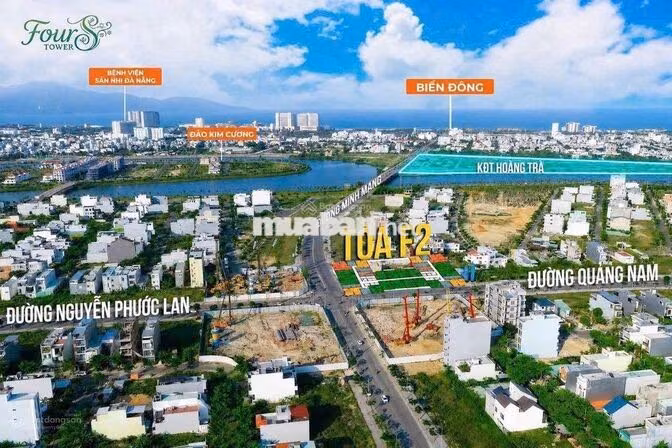 Dự án FourS Tower chính thức ra mắt tòa F2 view cực đẹp giá  từ 1,6 tỷ