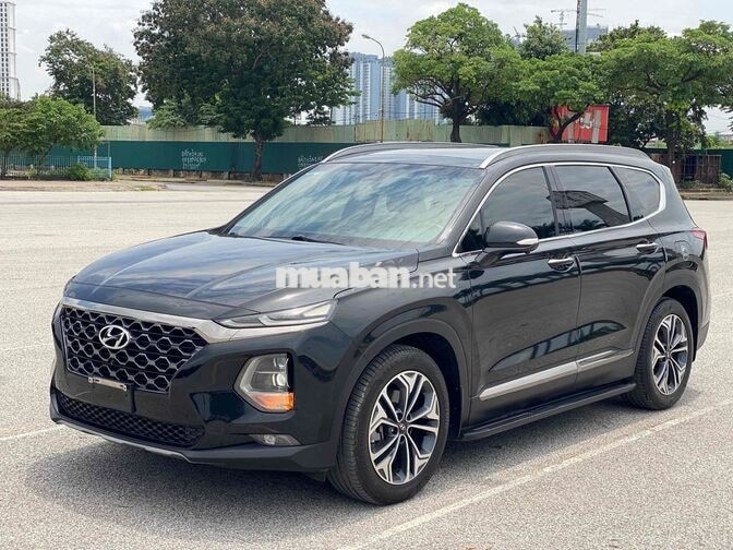 Hyundai Santafe Đặc Biệt 2019 Dầu 50000 km Đen