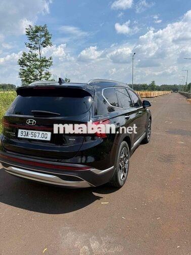 Hyundai Santafe 2022 Xăng Đen 110488 km