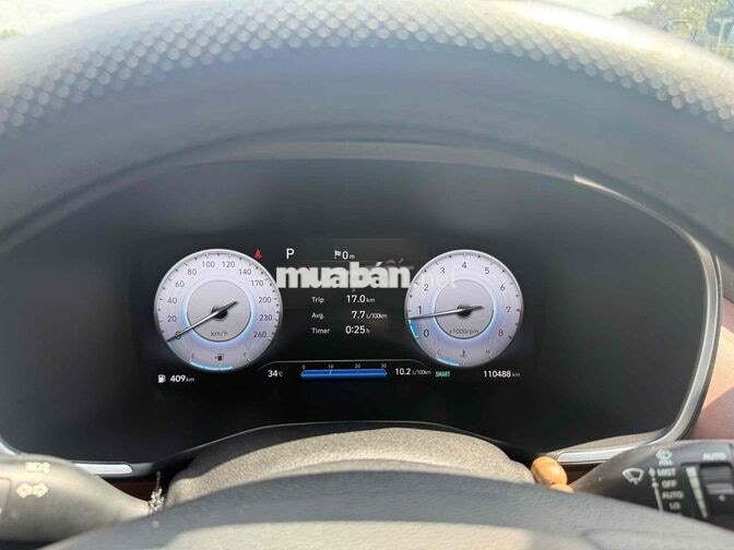 Hyundai Santafe 2022 Xăng Đen 110488 km