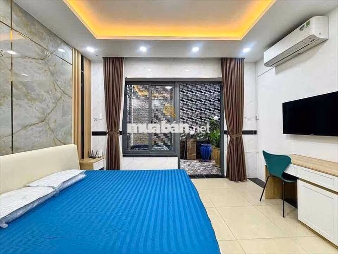 Cho Thuê CH 1PN Sân Vườn Ngay Trung Tâm Bình Thạnh