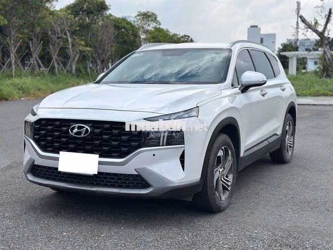 Hyundai Santafe 2022 Dầu Trắng 47.500KM