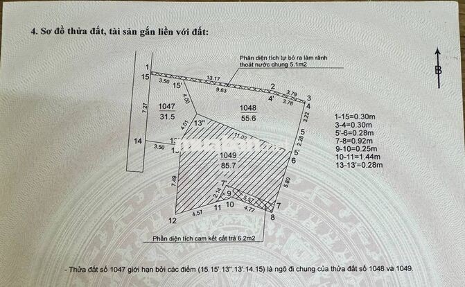 Chính chủ bán Đất 55.6m2 có sẵn 55.6 m2 tại Phường Xuân đỉnh Hà Nội
