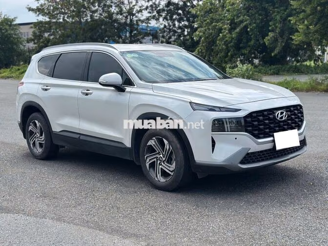 Hyundai Santafe 2022 Dầu Trắng 47.500KM