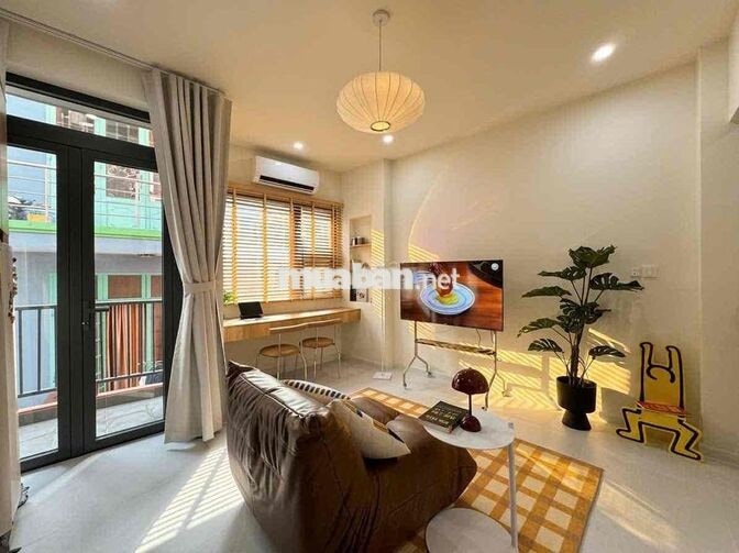 CĂN HỘ CAO CẤP 1PN - BAN CÔNG -  FULL NỘI THẤT NGAY DƯƠNG QUẢNG HÀM