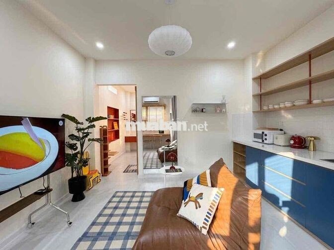 CĂN HỘ CAO CẤP 1PN - BAN CÔNG -  FULL NỘI THẤT NGAY DƯƠNG QUẢNG HÀM