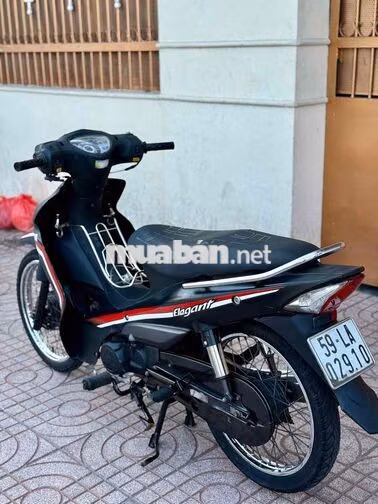 SYM Elegant 50 Đen đỏ Xe số