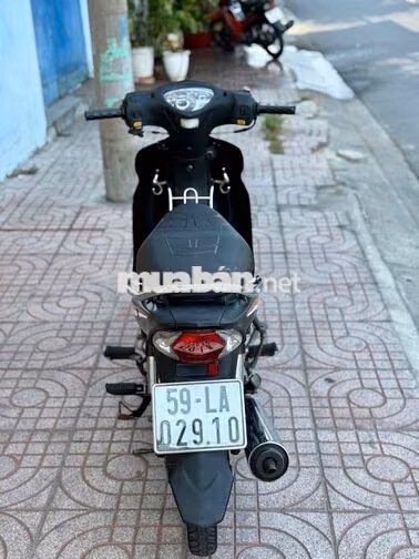 SYM Elegant 50 Đen đỏ Xe số