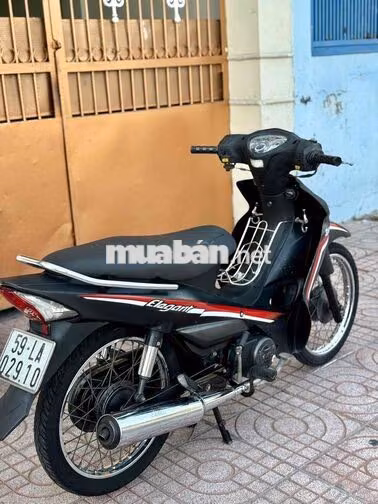 SYM Elegant 50 Đen đỏ Xe số