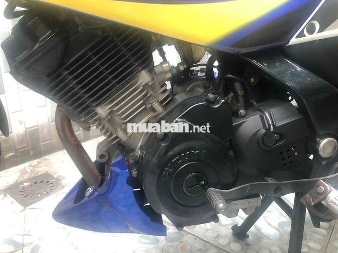 Suzuki Raider 125 Thái Lan Xanh Trắng Vàng