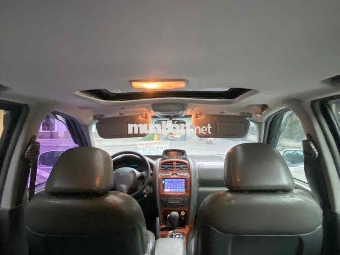Hyundai Santafe Gold 2005 Full cửa nóc Bạc