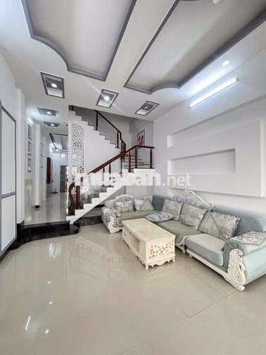 Nhà mới 2 lầu 4pn full nội thất KDC Hưng Phú 1 (gần ST. Go)