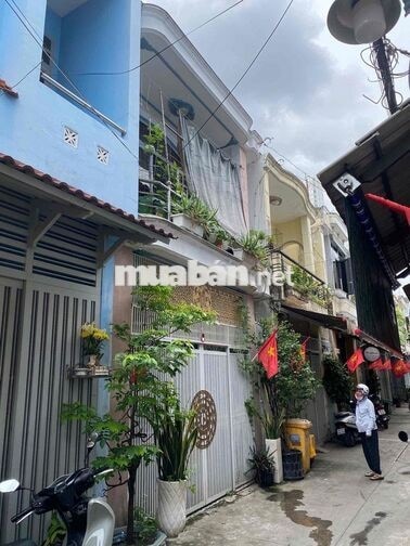 Bán nhà 5x10m, 1 lầu, hẻm 5m, sát chợ cây sộp, Phường ĐHT, Q12