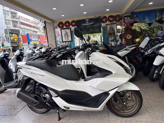 PCX 160 ABS + HSTC 2025 Trắng Đen BSTP Chính Chủ