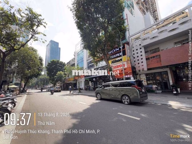 Ngang 8m - Mặt Tiền Huỳnh Thúc Kháng, Quận 1
