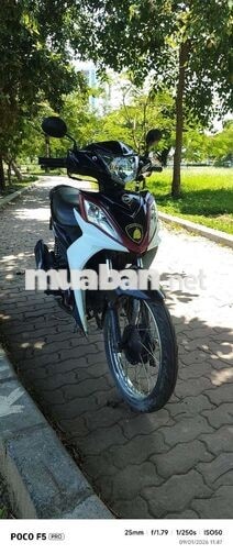 SYM Galaxy 50cc Đen trắng 23000 km