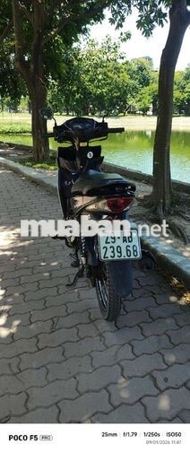 SYM Galaxy 50cc Đen trắng 23000 km