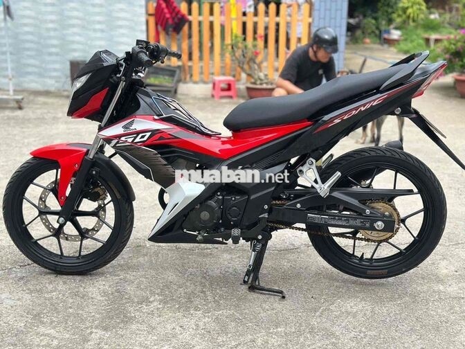 Honda Sonic 2024 Đỏ đen Xe côn tay