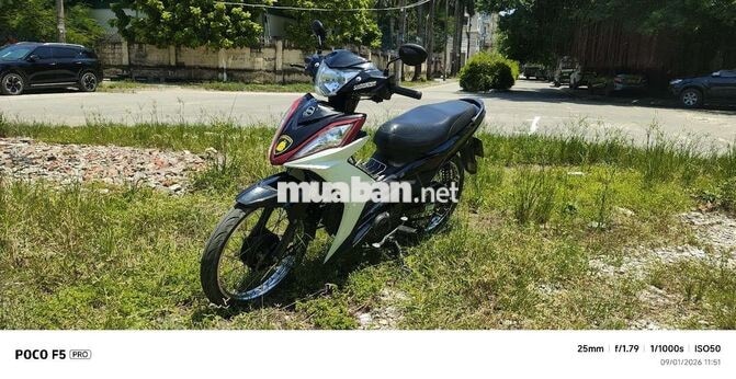 SYM Galaxy 50cc Đen trắng 23000 km