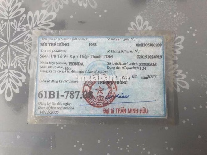 Honda Stream 2005 Bạc