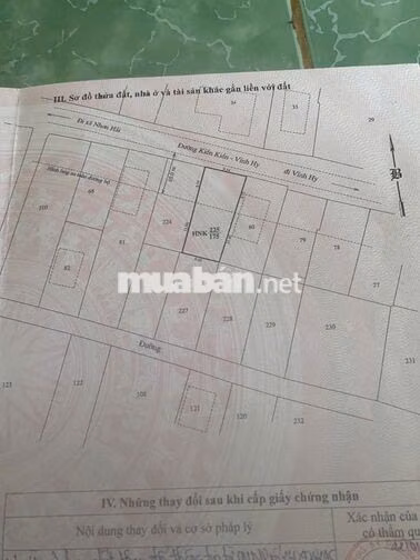 Đất mặt tiền, KDC hiện hữu, phủ hồng toàn bộ diện tích