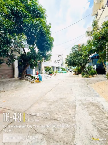 Bán nền đất đường 12m đường Nguyễn Quý Yêm, Phường An lạc, Hồ Chí Minh