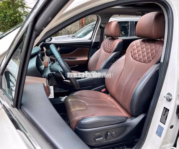 Hyundai Santa Fe Xăng Premium 2021 50.000km Trắng