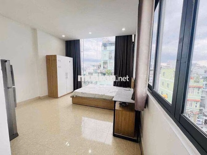 Cho thuê căn hộ Studio Cửa sổ Q4 gần ĐH Luật, ĐH Nguyễn Tất Thành