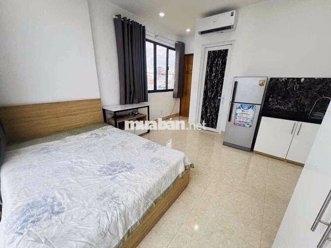 Cho thuê căn hộ Studio Cửa sổ Q4 gần ĐH Luật, ĐH Nguyễn Tất Thành