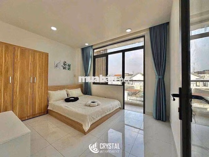CĂN HỘ 1 PHÒNG NGỦ TÁCH BẾP DIỆN TÍCH RỘNG FULL NỘI THẤT