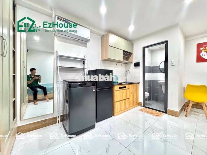 🏡Căn Hộ An Ninh Ngay Phan Văn Trị - Gần ĐH Công Nghiệp Full nội Thất