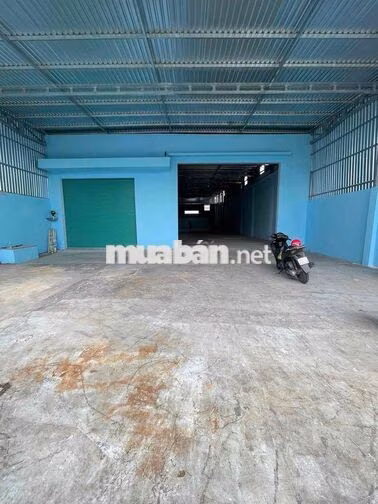 cho thuê xưởng mới 800m2 kiên cố đường container