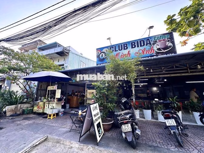 Cho thuê MT 300m2 quán cfe và bida. Hoạt động 14 năm khách hàng ổn