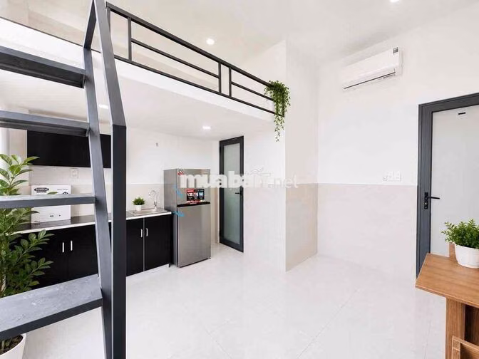 CĂN HỘ CÓ GÁC - CỬA SỔ THOÁNG - ĐẦY ĐỦ NỘI THẤT
