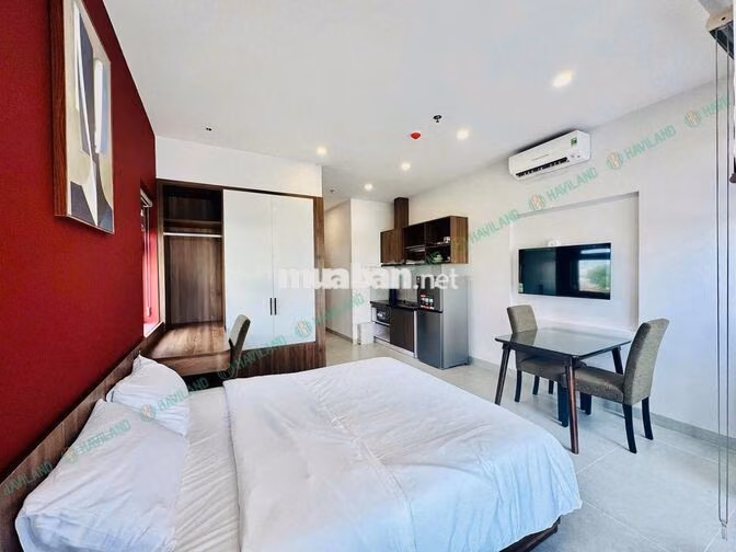 CĂN HỘ 1PN NGUYỄN SÁNG - GẦN BIỂN MÂN THÁI - POOL - GYM - SAUNA
