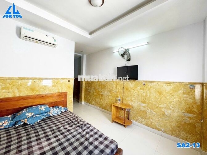 SẴN 2 PHÒNG FULL NỘI THẤT GẦN GALAXY NGUYỄN VĂN QUÁ