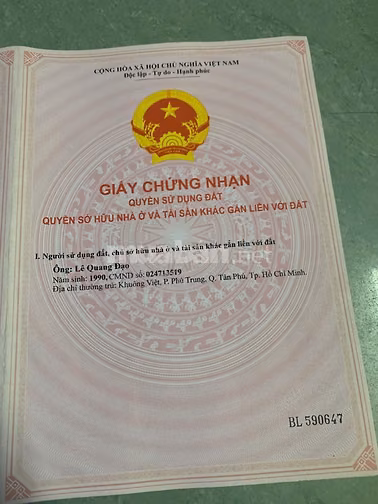 (Chính chủ bán) đất 2 mặt tiền DT749A,TP.HCM.