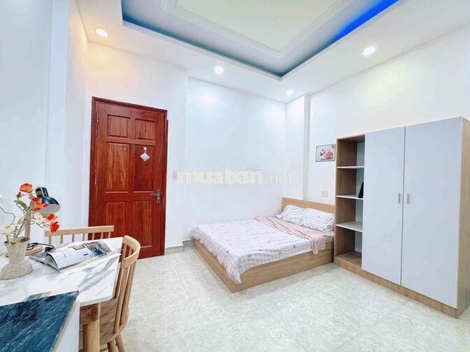 STUDIO RỘNG FULL NỘI THẤT NGAY ETOWN ĐI BỘ 3P