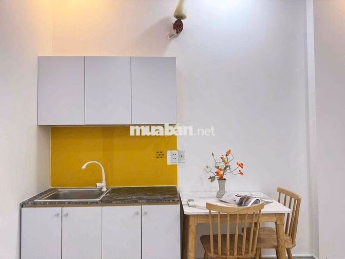 STUDIO RỘNG FULL NỘI THẤT NGAY ETOWN ĐI BỘ 3P