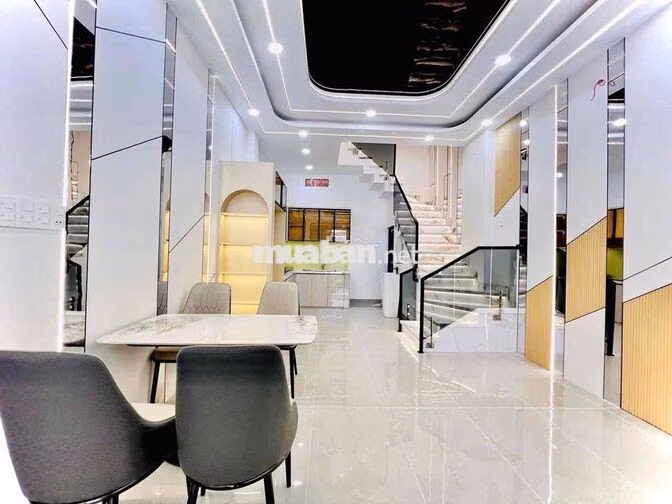Bán Nhà MT kinh Doanh Mã lò Tân kỳ Tân quý 4 tầng 4x13m 3pn sổ vuôn vu