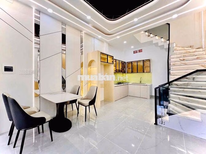 Bán Nhà MT kinh Doanh Mã lò Tân kỳ Tân quý 4 tầng 4x13m 3pn sổ vuôn vu