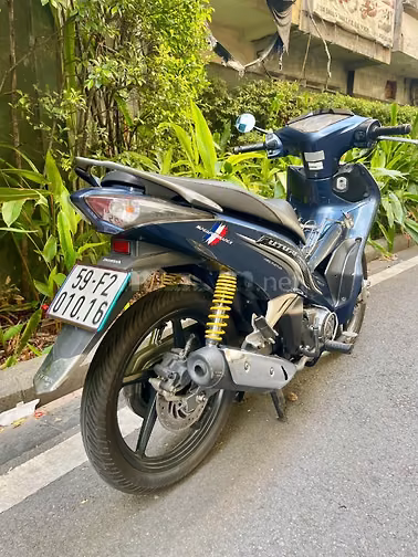 Honda Future mập 125Fi đời cuối 2018 màu xanh xám