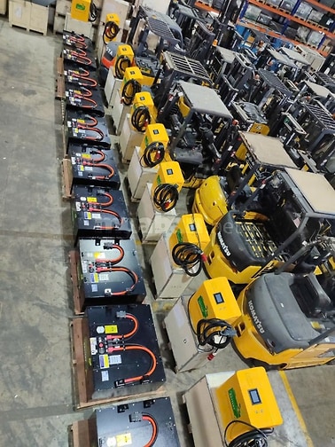 Pin Lithium chuyên dụng cho xe nâng điện giá tốt nhất thị trường 