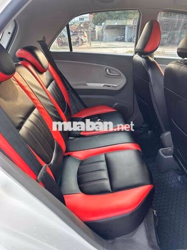 Kia Morning Si AT 2017 Trắng 76000 km Ghế da