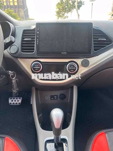 Kia Morning Si AT 2017 Trắng 76000 km Ghế da
