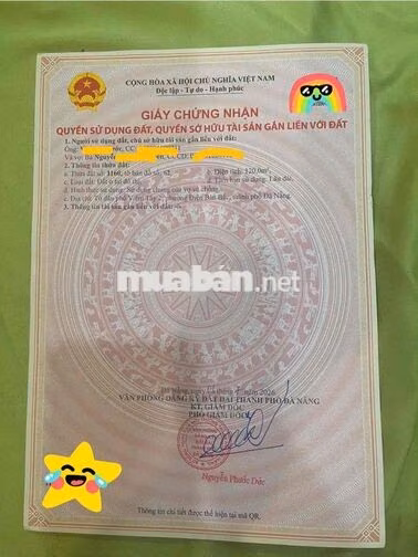 bán đất Viêm Tây 2- phường Điện Bàn Bắc- Tp Đà Nẵng
