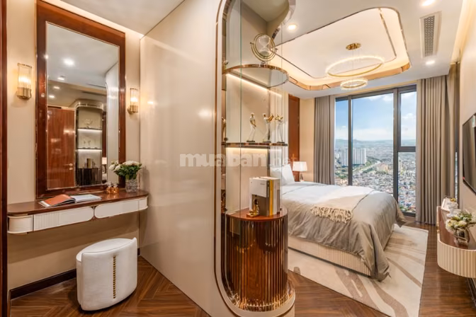 🔥 GOLDEN CROWN HẢI PHÒNG – CĂN 2PN, VIEW ĐẢO VŨ YÊN & SÂN BAY
