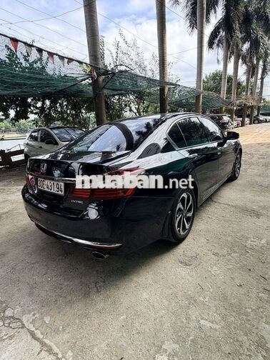 Honda Accord 2.4 2016 Đen 75.800km Thái Lan