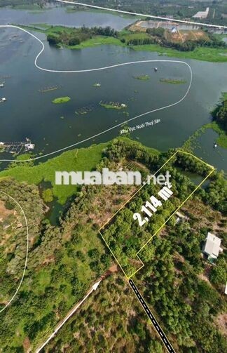 Hàng ngộp hơn 2.100m2 giáp Hồ Trị An có sẵn thổ cư còn thương lượng