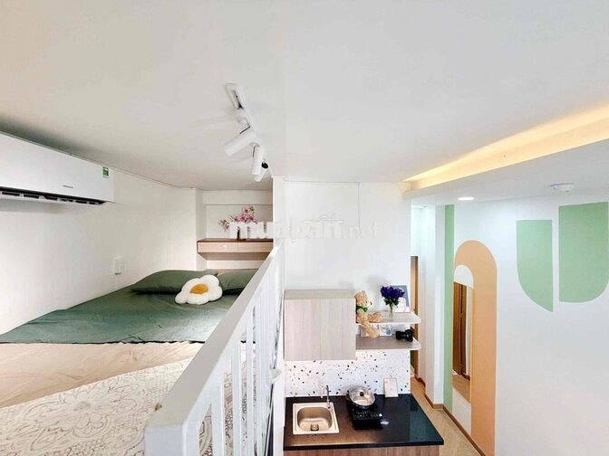 🏠 CĂN HỘ DUPLEX 1PN – FULL NỘI THẤT, THANG MÁY | ÂU CƠ